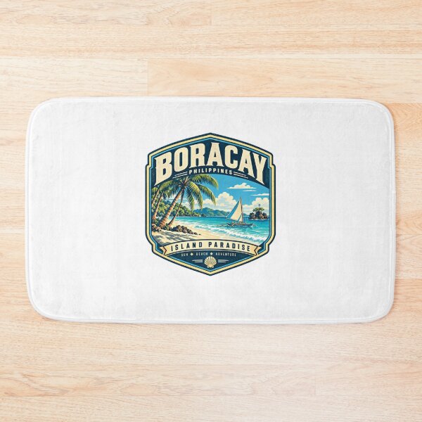 Item preview, Boracay Philippines Island Paradise Sun Beach Adventure Travel Vacation Tourist designed and sold by SkeletonsDanger.