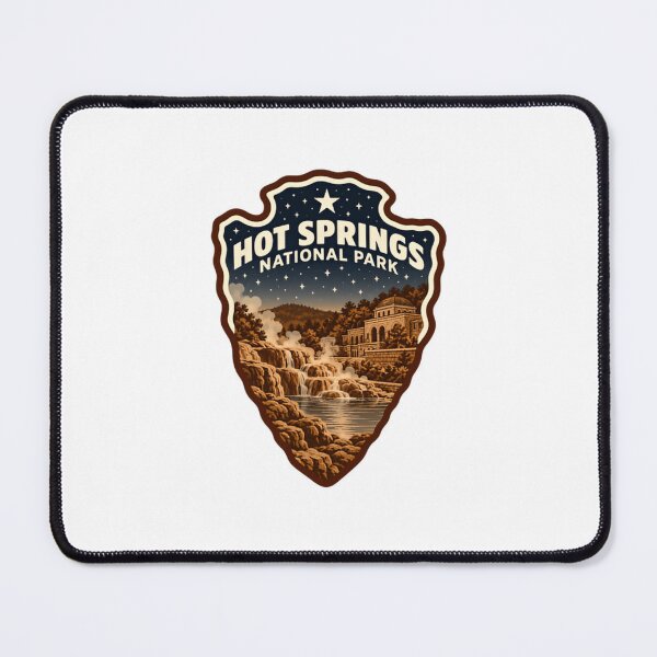 Item preview, Hot Springs National Park Arkansas Travel Visitor Souvenir designed and sold by SEEM-drawing.
