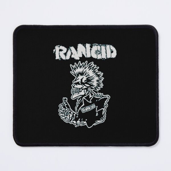 Item preview, Gritty Punk Rock Mohawk Skeleton Distressed White Ink designed and sold by uoncdru.