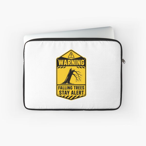 Item preview, Warning Falling Trees Stay Alert Arborist Logger Tree Service Safety designed and sold by JonesFlora2025.