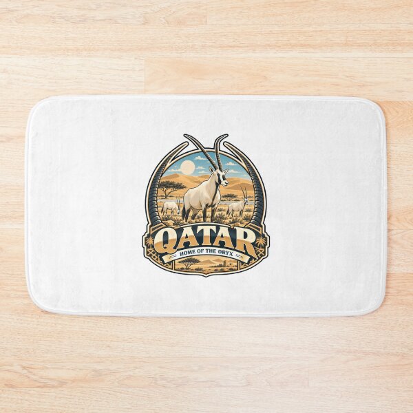 Item preview, Qatar Home Of The Oryx Arabian Desert Wildlife Traveler designed and sold by Star3NowForMe.