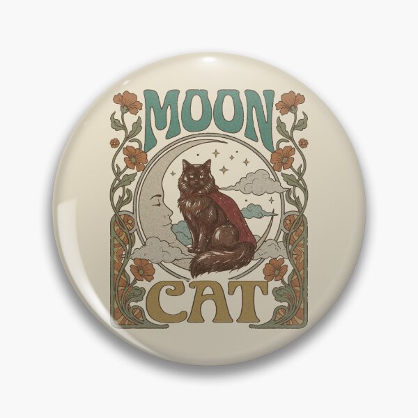 Item preview, Vintage Moon Cat. designed and sold by EunsooLee.