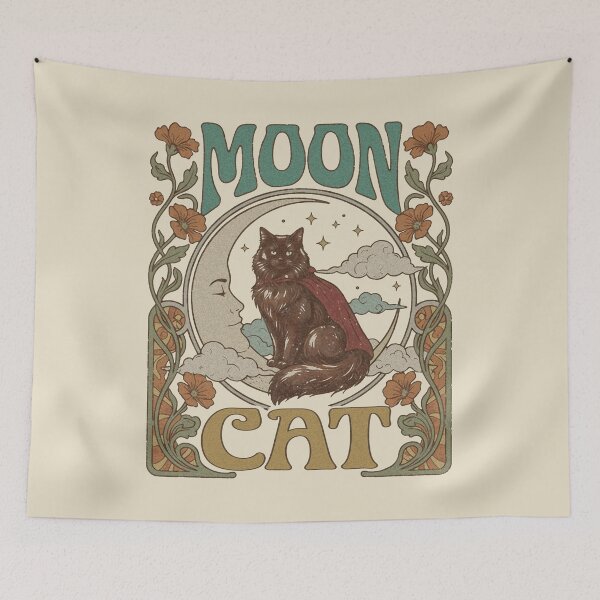 Item preview, Vintage Moon Cat. designed and sold by EunsooLee.