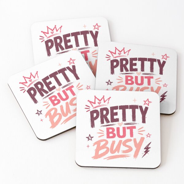 Item preview, Pretty But Busy Empowered Woman Busy Life Statement designed and sold by HumansStuck12.