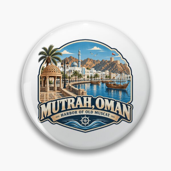 Item preview, Mutrah, Oman Harbor Of Old Muscat Travel Souvenir designed and sold by Star3NowForMe.