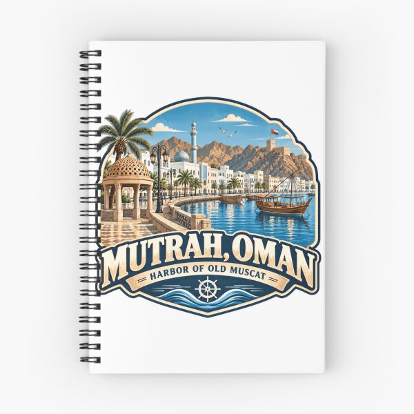 Item preview, Mutrah, Oman Harbor Of Old Muscat Travel Souvenir designed and sold by Star3NowForMe.
