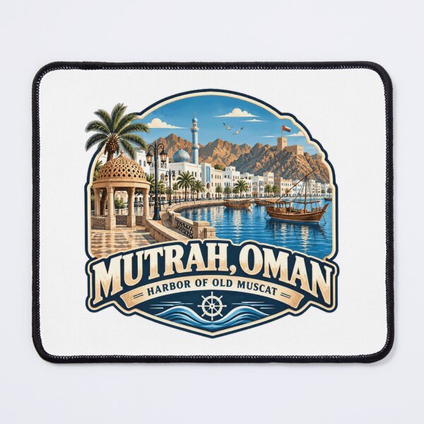 Item preview, Mutrah, Oman Harbor Of Old Muscat Travel Souvenir designed and sold by Star3NowForMe.