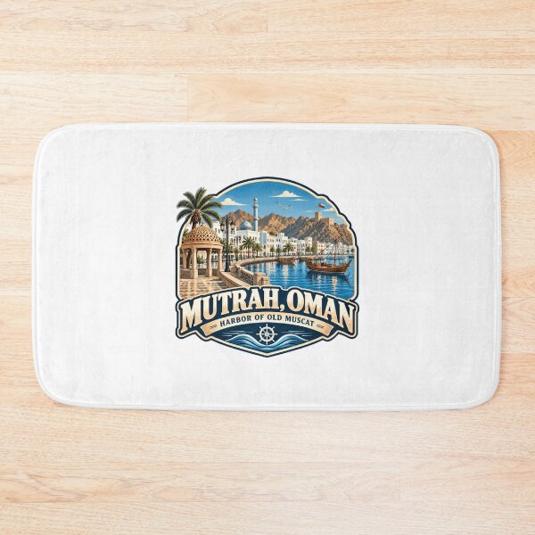 Item preview, Mutrah, Oman Harbor Of Old Muscat Travel Souvenir designed and sold by Star3NowForMe.