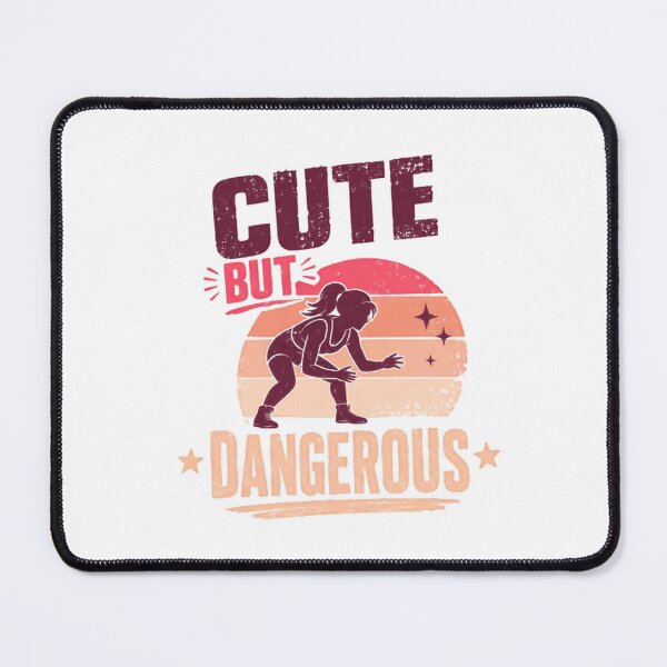 Item preview, Cute But Dangerous Women Wrestling Wrestler Girl designed and sold by JonesFlora2025.