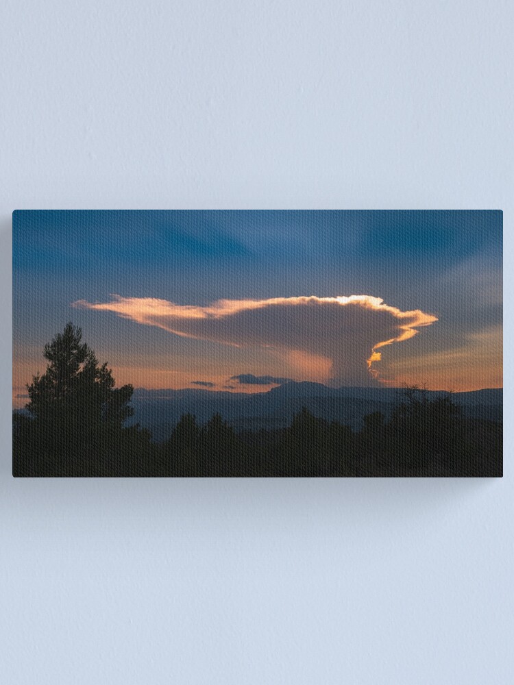 Thumbnail 1 of 3, Canvas Print, Cloud Anvil designed and sold by RalphGoldsmith.