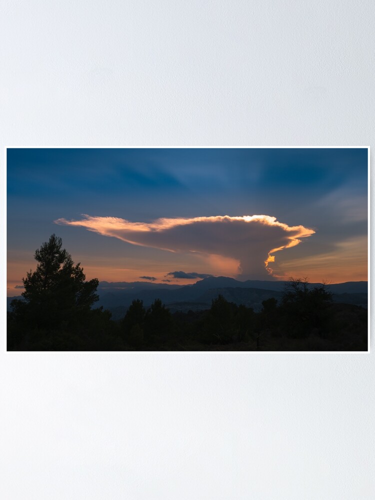 Thumbnail 1 of 3, Poster, Cloud Anvil designed and sold by RalphGoldsmith.