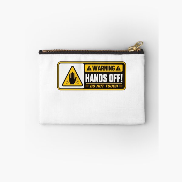 Item preview, Warning Hands Off! Do Not Touch Caution Boundary designed and sold by RetroMini2026.