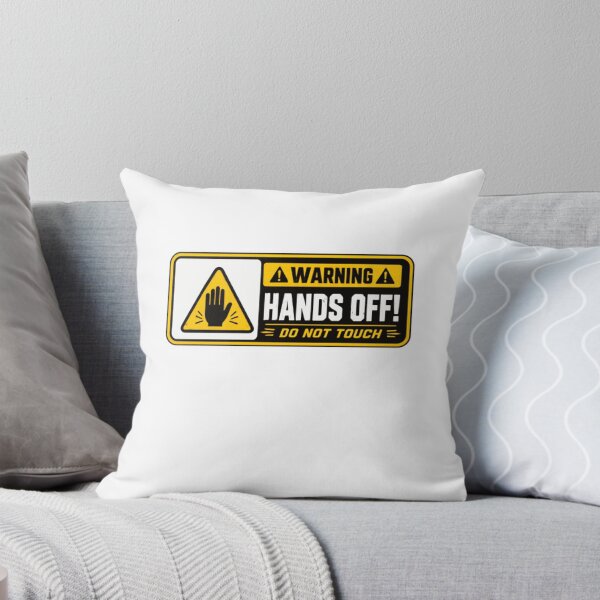 Item preview, Warning Hands Off! Do Not Touch Caution Boundary designed and sold by RetroMini2026.