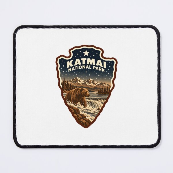 Item preview, Katmai National Park Bear Wildlife Nature Travel Visitor designed and sold by SEEM-drawing.