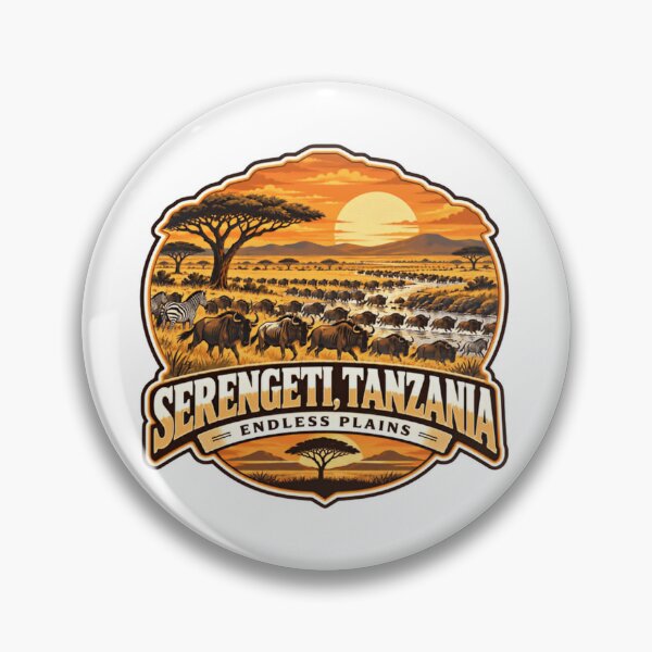 Item preview, Serengeti, Tanzania Endless Plains Africa Travel Safari Adventure designed and sold by Star3NowForMe.