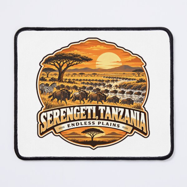 Item preview, Serengeti, Tanzania Endless Plains Africa Travel Safari Adventure designed and sold by Star3NowForMe.