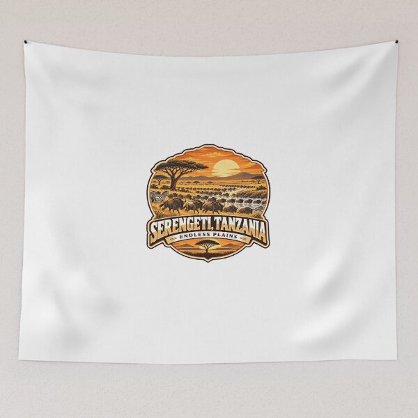 Item preview, Serengeti, Tanzania Endless Plains Africa Travel Safari Adventure designed and sold by Star3NowForMe.