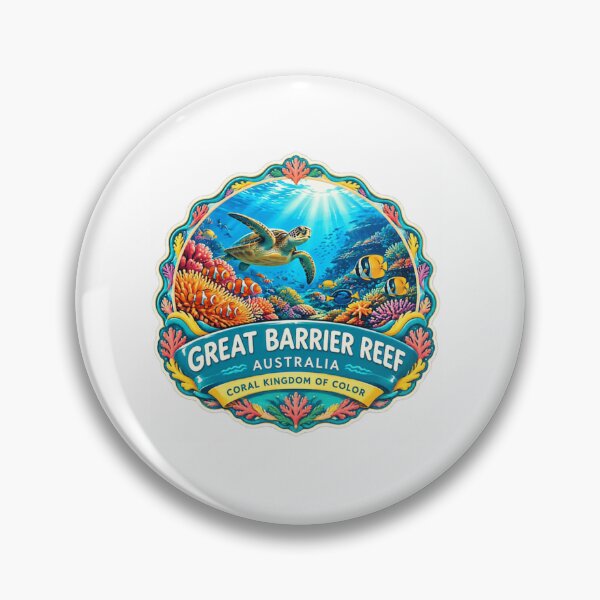 Item preview, Great Barrier Reef Australia Coral Kingdom Of Color Ocean Travel Souvenir designed and sold by SkeletonsDanger.
