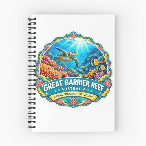 Item preview, Great Barrier Reef Australia Coral Kingdom Of Color Ocean Travel Souvenir designed and sold by SkeletonsDanger.
