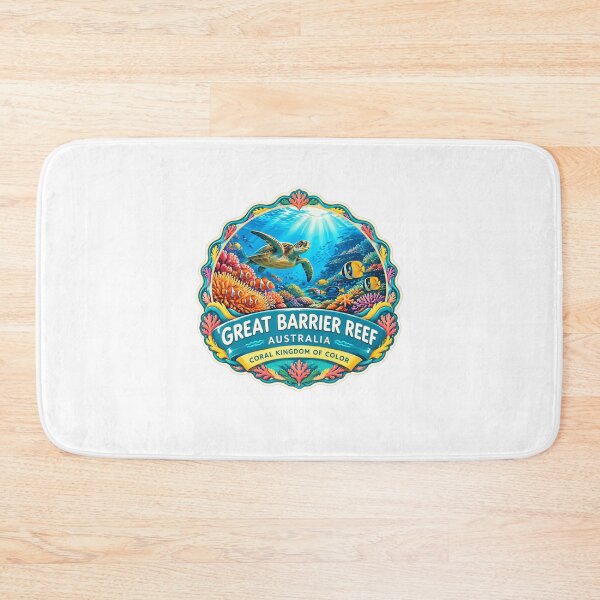 Item preview, Great Barrier Reef Australia Coral Kingdom Of Color Ocean Travel Souvenir designed and sold by SkeletonsDanger.