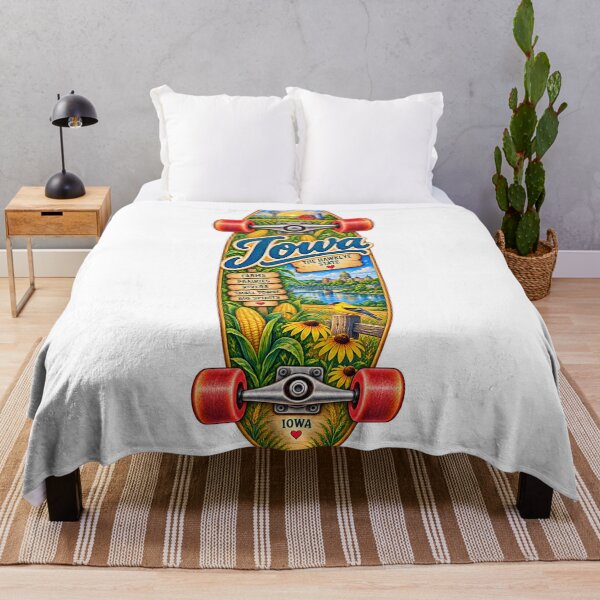 Item preview, Iowa Gen X Skateboard designed and sold by Whimspired By Paxx.