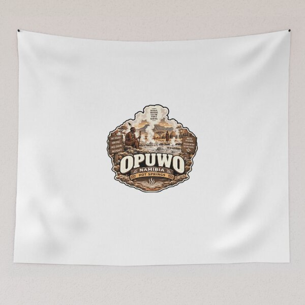 Item preview, Opuwo Namibia Hot Springs Natural Wonders Travel Culture designed and sold by Star3NowForMe.