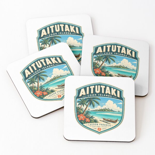 Item preview, Aitutaki Cook Islands Lagoon Paradise Explore More Travel Destination Souvenir designed and sold by SkeletonsDanger.