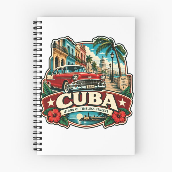 Item preview, Cuba Island Of Timeless Streets Havana Vintage Car Caribbean Travel Habana Vacation designed and sold by SkeletonsDanger.