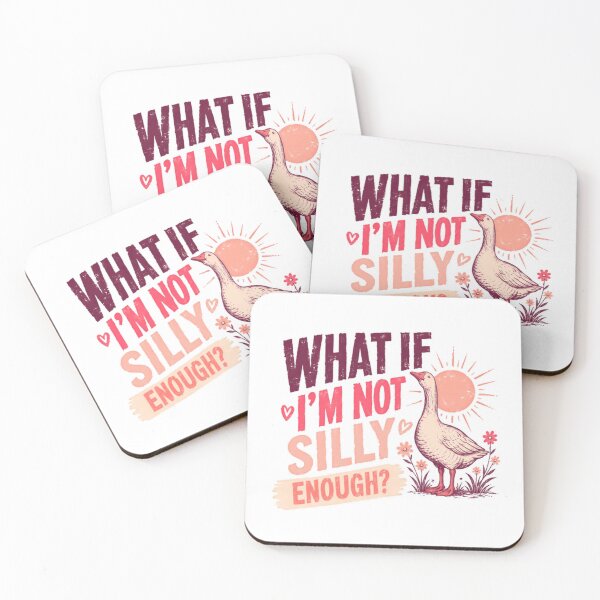 Item preview, What If I'm Not Silly Enough Funny Goose Quote Humor Animal Lover designed and sold by HumansStuck12.