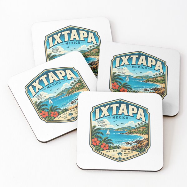 Item preview, Ixtapa Mexico Pacific Beaches Endless Adventure Sun Sea Good Days Est 1974 Travel Vacation Souvenir Destination designed and sold by SkeletonsDanger.