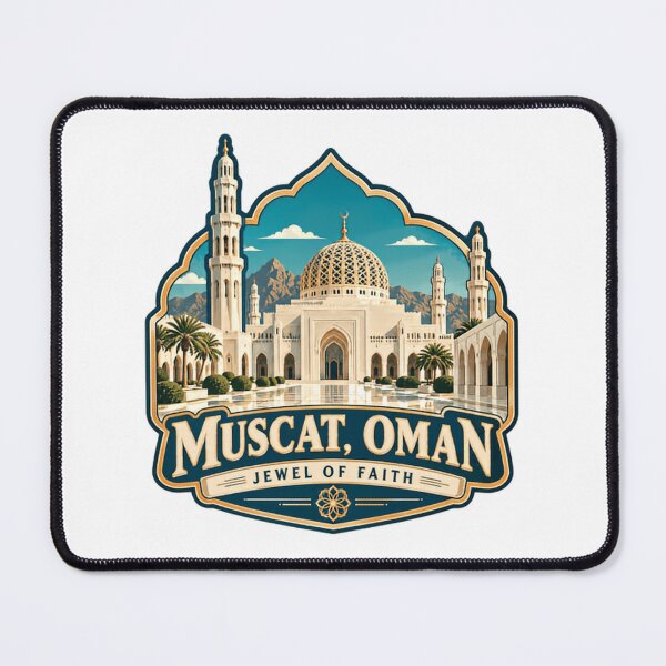 Item preview, Muscat, Oman Jewel Of Faith | Oman Travel Destination | Middle East Explorer designed and sold by Star3NowForMe.