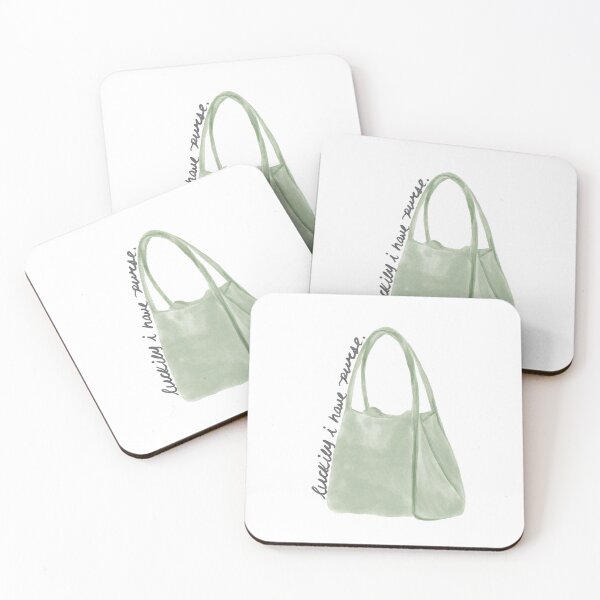 Item preview, Luckily I Have Purse Watercolor designed and sold by madebylivvs.