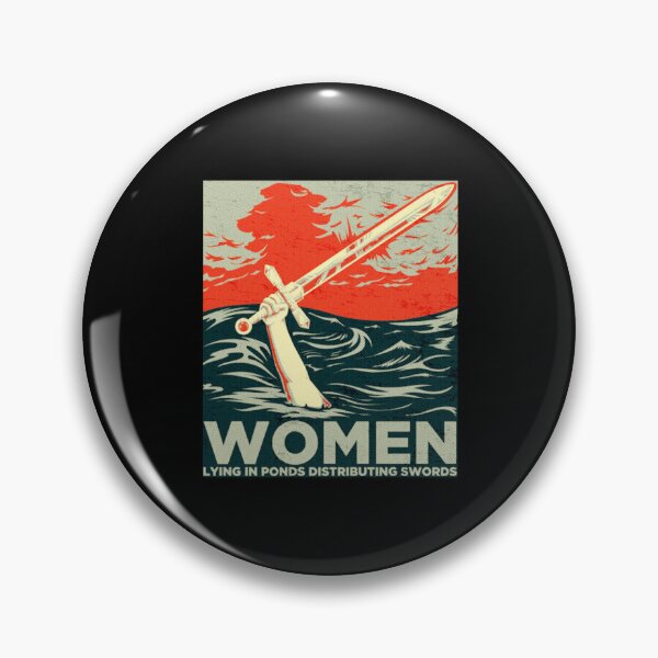 Item preview, Women Lying In Ponds Distributing Swords Monty Python Art designed and sold by tamicantik47.