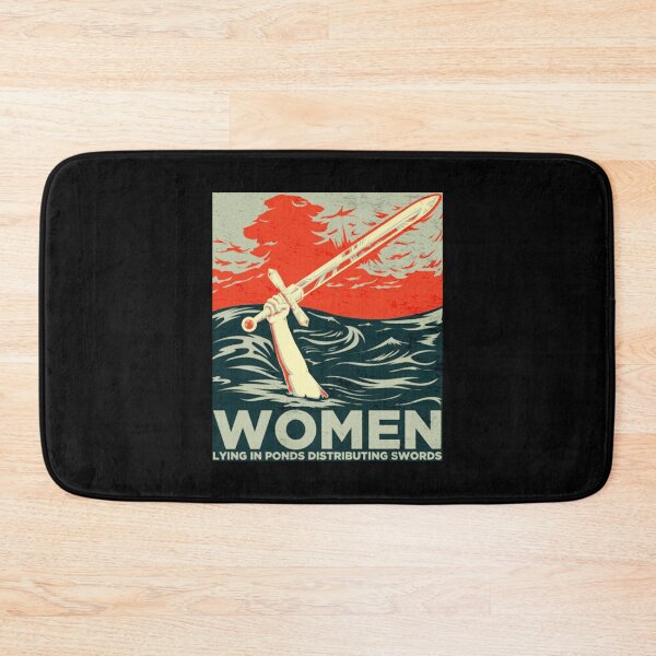 Item preview, Women Lying In Ponds Distributing Swords Monty Python Art designed and sold by tamicantik47.