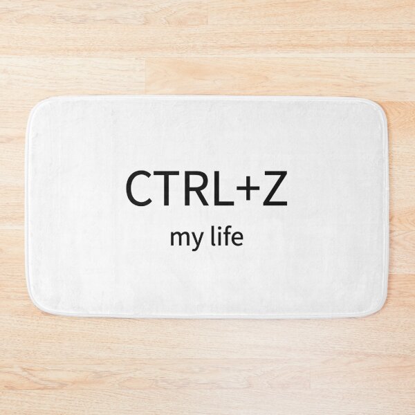 Item preview, Ctrl Z My Life Funny Undo Tech T-Shirt designed and sold by low battery meme design.