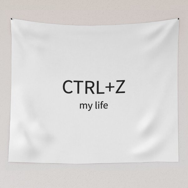 Item preview, Ctrl Z My Life Funny Undo Tech T-Shirt designed and sold by low battery meme design.