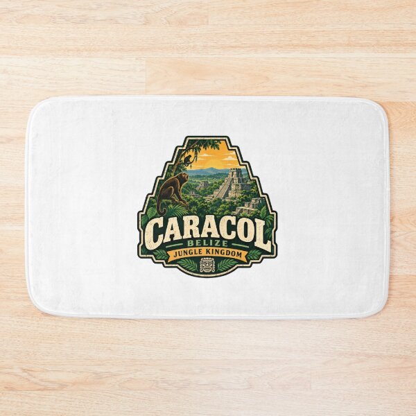 Item preview, Caracol Belize Jungle Kingdom Mayan History Travel Explorer designed and sold by Star3NowForMe.