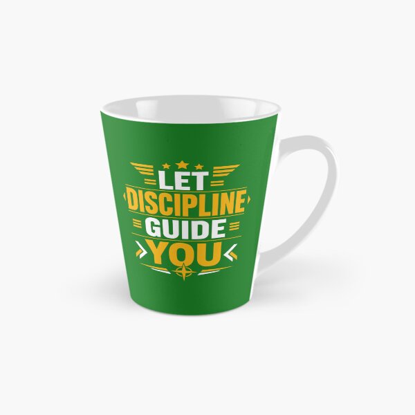 Item preview, Let Discipline Guide You Motivational Success Typography T-Shirt designed and sold by rejowan-arts.