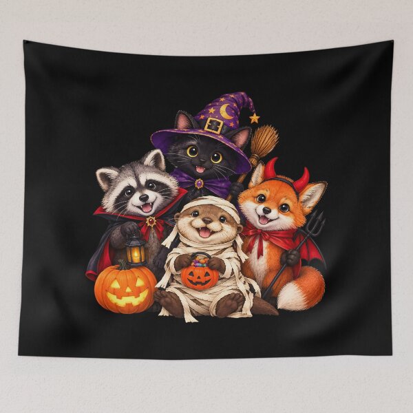 Item preview, Cute Animal Costume Squad Halloween Party Pet Lovers designed and sold by MatrixRig.