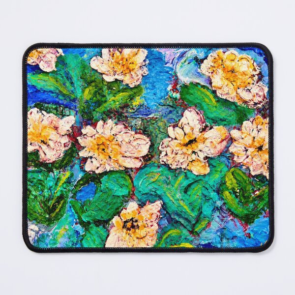 Item preview, Waterlilies designed and sold by Soulfeast-Art by Kathleen Busch .