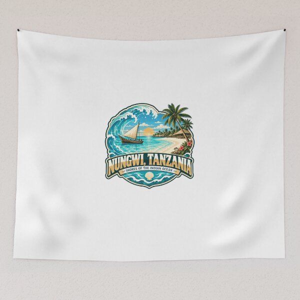 Item preview, Nungwi, Tanzania Shores Of The Indian Ocean Tropical Beach Travel designed and sold by Star3NowForMe.