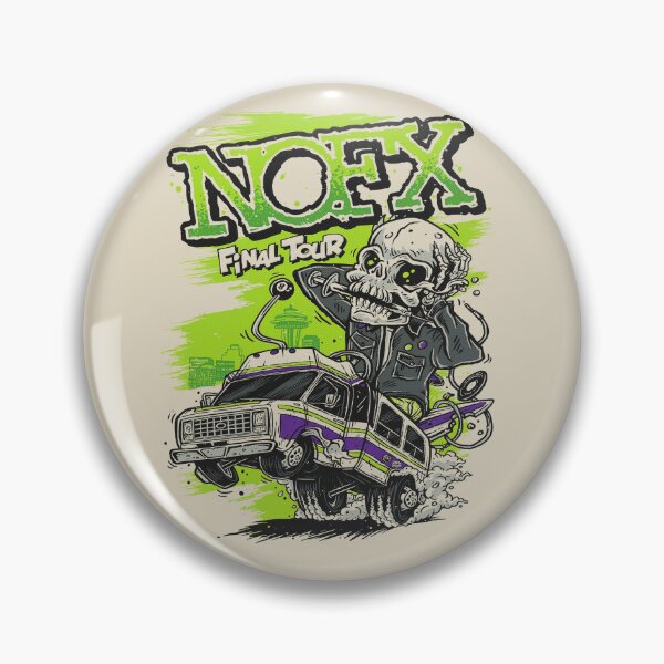 Item preview, NOFX Final Tour retro designed and sold by sepiamanjura.