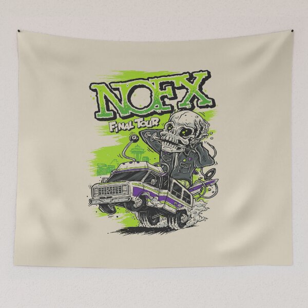 Item preview, NOFX Final Tour retro designed and sold by sepiamanjura.