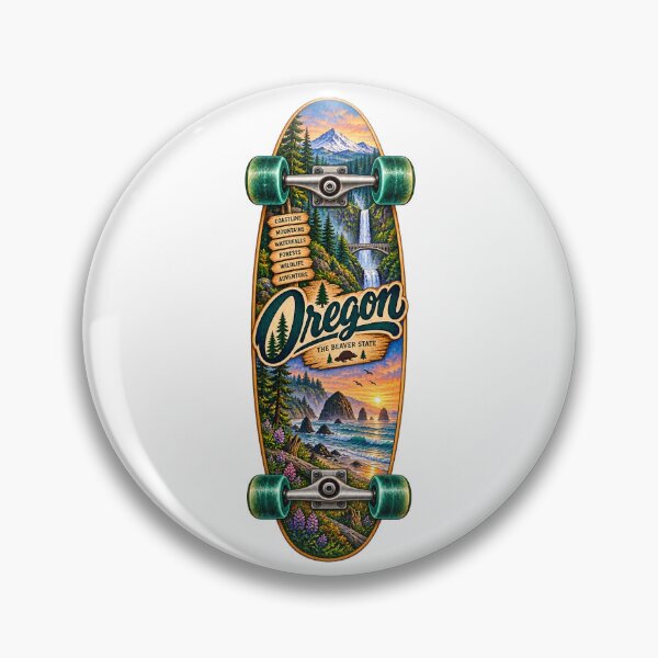 Item preview, Oregon Gen X Skateboard designed and sold by Whimspired By Paxx.