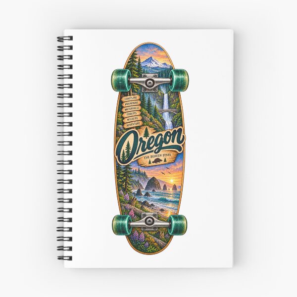 Item preview, Oregon Gen X Skateboard designed and sold by Whimspired By Paxx.