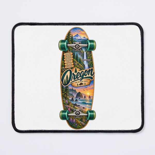 Item preview, Oregon Gen X Skateboard designed and sold by Whimspired By Paxx.