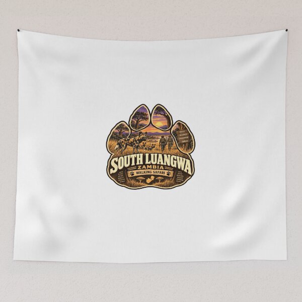 Item preview, South Luangwa Zambia Walking Safari African Wildlife Conservation Travel designed and sold by Star3NowForMe.