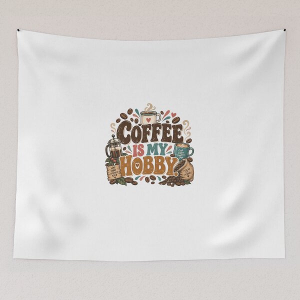 Item preview, Coffee Is My Hobby Coffee Lover Enthusiast Brewing designed and sold by HumansStuck12.