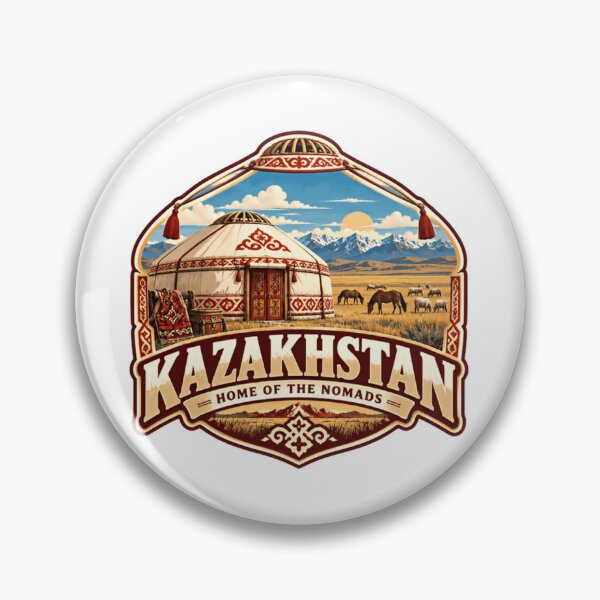 Item preview, Kazakhstan Home Of The Nomads Central Asia Travel Culture Heritage designed and sold by Star3NowForMe.