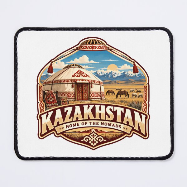 Item preview, Kazakhstan Home Of The Nomads Central Asia Travel Culture Heritage designed and sold by Star3NowForMe.